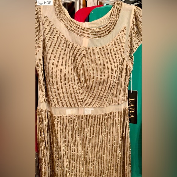Lara all Sequin size 18 Plus Size Mini Dress Cocktail - Picture 4 of 6